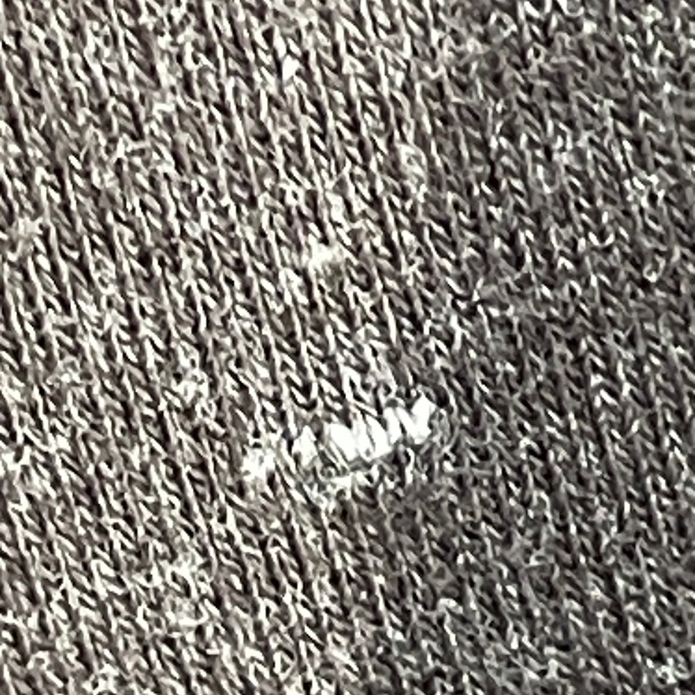 The Normal Brand Long Sleeve Button Down Knit Shirt Mens L Heather Gray Bear - Picture 11 of 13